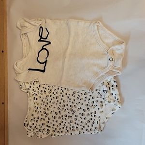 2 Jessica Simpson Onesies